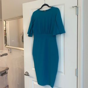 Teal dress